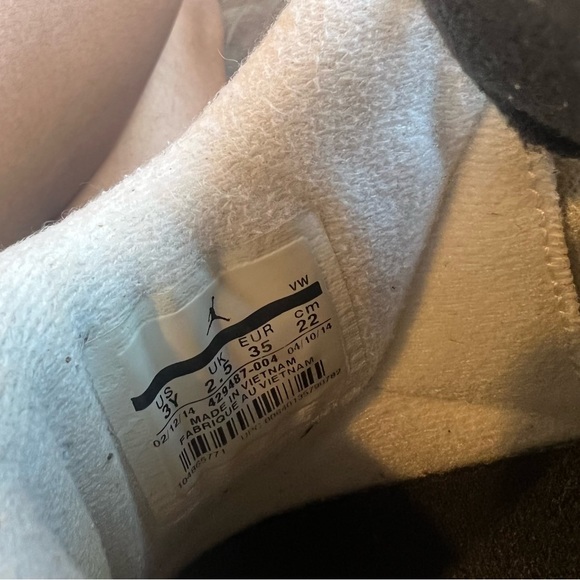 Air Jordan 3 Retro Wolf Grey 2014 Size 3y Kids - Picture 7 of 8